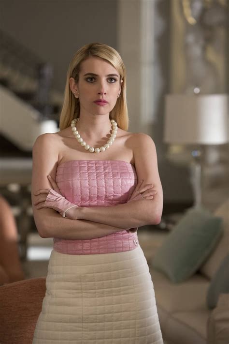 chanel numero 2 scream queens|emma roberts as Chanel.